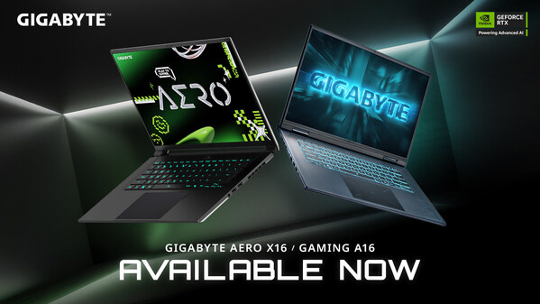 기가바이트, AI PC 발표 – GIGABYTE AERO X16 및 GIGABYTE GAMING A16 공식 출시